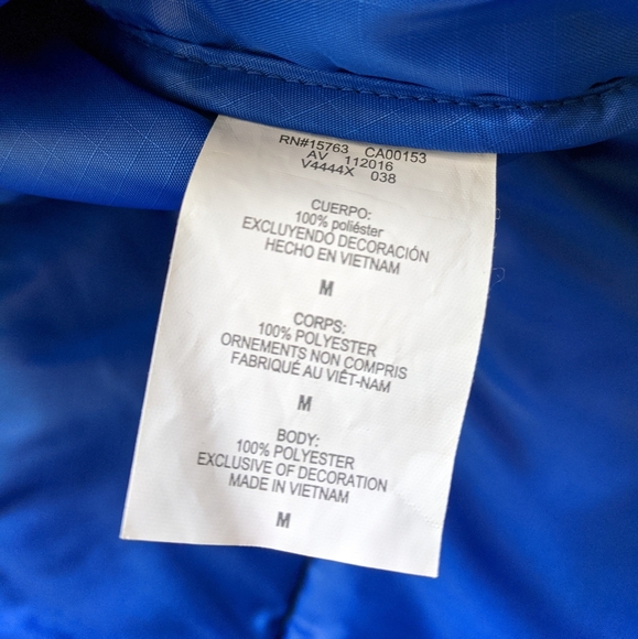 🔥 CHAMPION x SUPREME Puffy Blue Vest MEDIUM - Picture 6 of 8